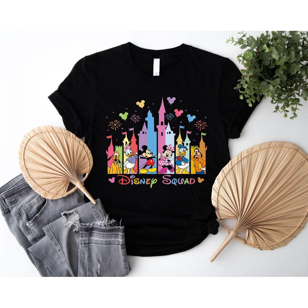 Disney Squad Shirt, Disneyland Shirt, Mickey And Friends Shirt, Walt Disney World Shirt, Disney Castle Shirt, Disney Family Shirts.jpg