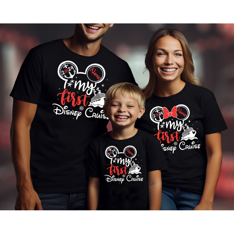 My First Disney Cruise Shirt, Mickey Minnie Couple Shirt, Disney Trip Shirt, Disney Family Cruise Shirt, Disney Trip Shirt, Disneyland Shirt.jpg