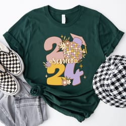 senior 2024 shirt, graduation 2024 t-shirt, 261