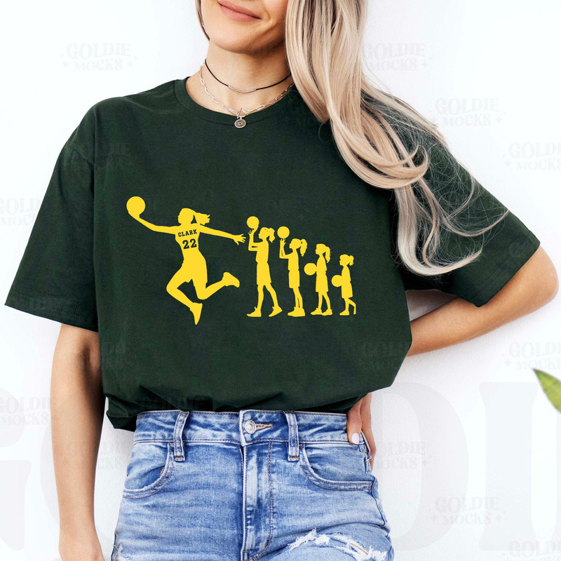Caitlin Clark fan shirt, Little girls shirt, little girls basketball shirt.jpg