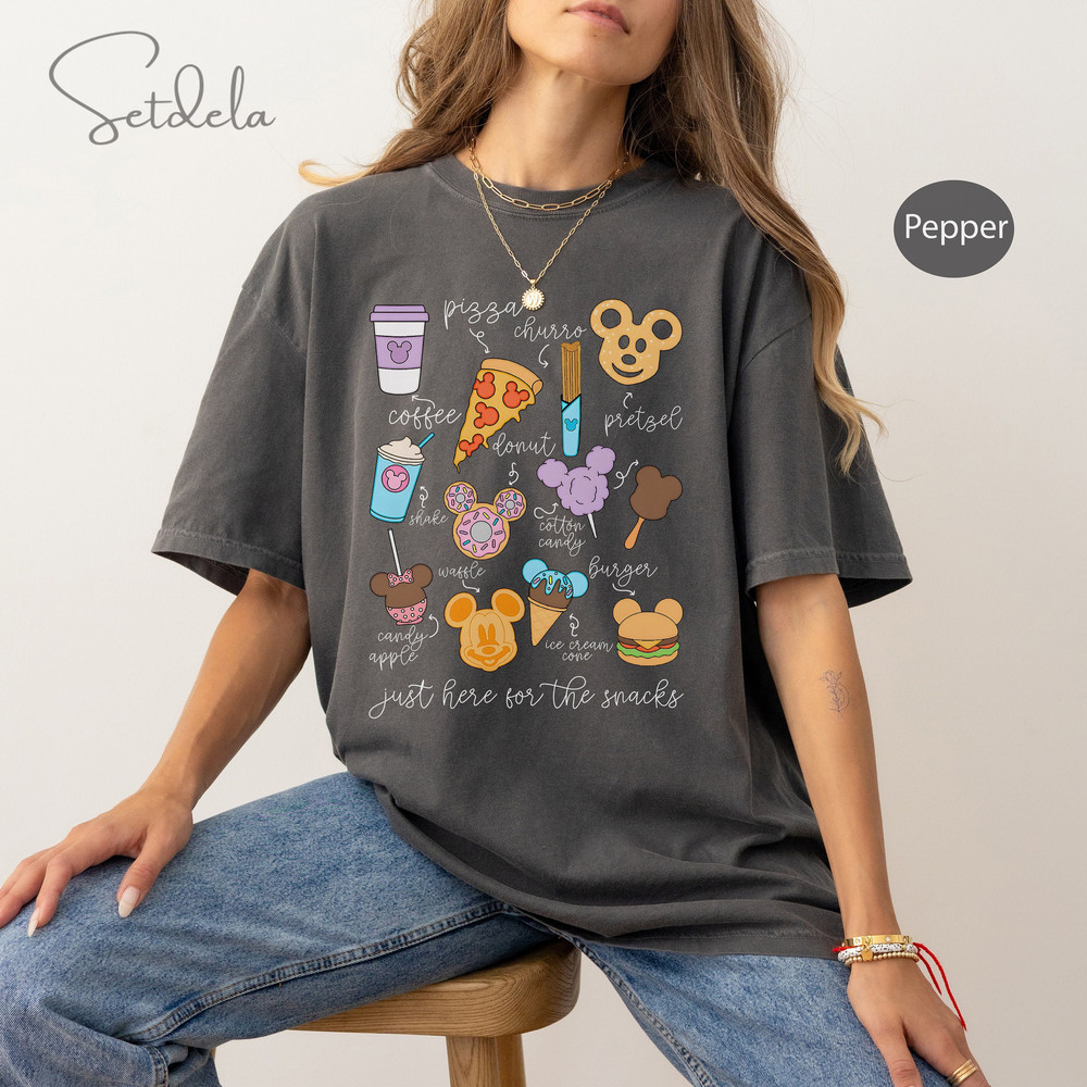 Just Here For The Snacks Shirt, Disney Snacks Shirt, Disney Snack Goals Shirt, Disney Vacation Shirt, Disney Epcot Shirt, Disney Shirts.jpg