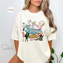 retro 90s cute emotions of lizzie mcguire comfort colors shi, 111