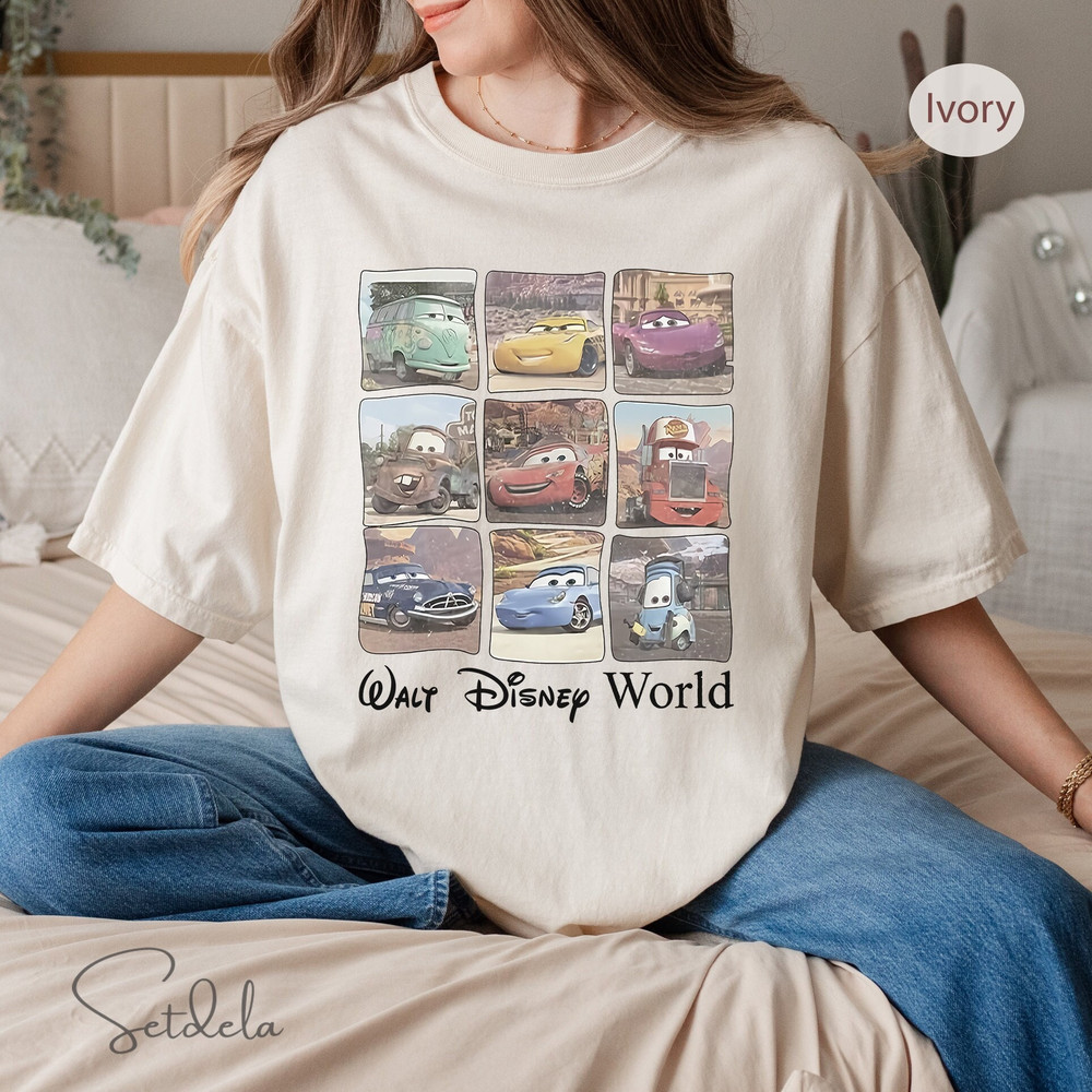 Vintage Disney Cars Shirt, McQueen Cars, Lightning McQueen And Friends Shirts, Disneyland Shirt, Disneyworld Shirts, Disney Characters Shirt.jpg