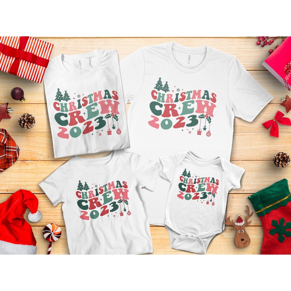 Christmas Crew Shirt, Family Christmas Shirt, Christmas Matching Shirt, Toddler Christmas Shirt, Christmas Party Shirt, Christmas Gift Shirt.jpg