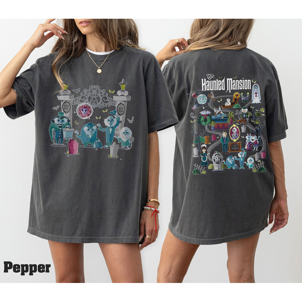 Disneyland Haunted Mansion Shirt, Hitchhiking Ghosts Shirt, Mickey Halloween Shirt, Stretching Room Shirt, Haunted Mansion Ride Shirt.jpg