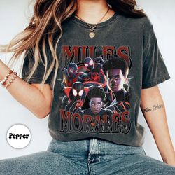 miles morales spiderman across the spider-verse shirt, spider punk shirt, 39