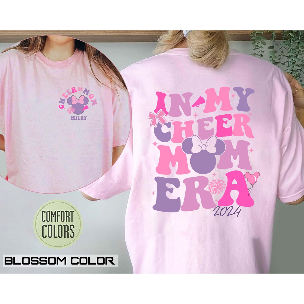 Personalized In My Cheer Mom Era Shirt, Disney Mom Era 2024 shirt, Disneyland Mom Shirts, In My Cheerleader Era Disney Summit 2024 Shirt.jpg