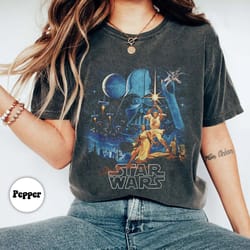 vintage star wars shirt, starwars disneyland shirt, 105