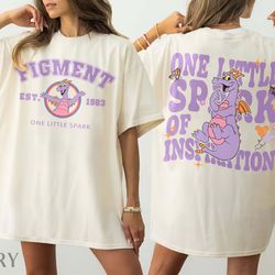 vintage disney figment comfort color shirt, retro figment shirt, 46