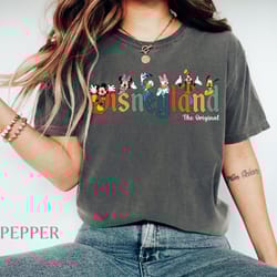 vintage disneyland the original comfort colors shirt, disneyland shirt, 53