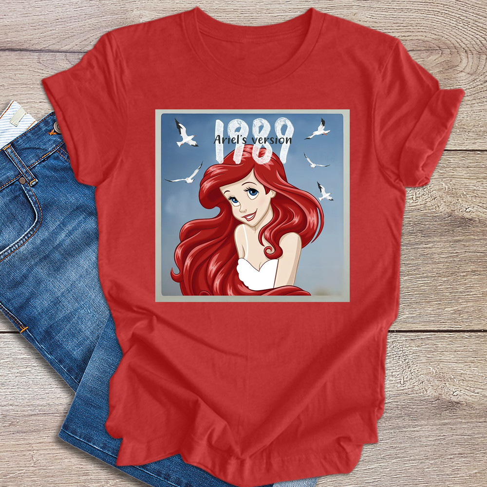 Princess Ariel Shirt, Disney 1989 Ariel Shirt, 1989 Little Mermaid Shirt, Disney Ariel's Version Shirt, Disney Princess Shirt, Disney Trip.jpg