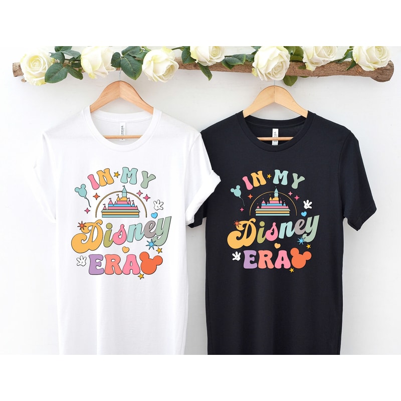 In My Disney Era Shirt, Retro Walt Disney Shirt, Disney Family Shirt, Disneyland Vacation Shirt, Epcot Magic Kingdom, Disney Castle Shirt.jpg