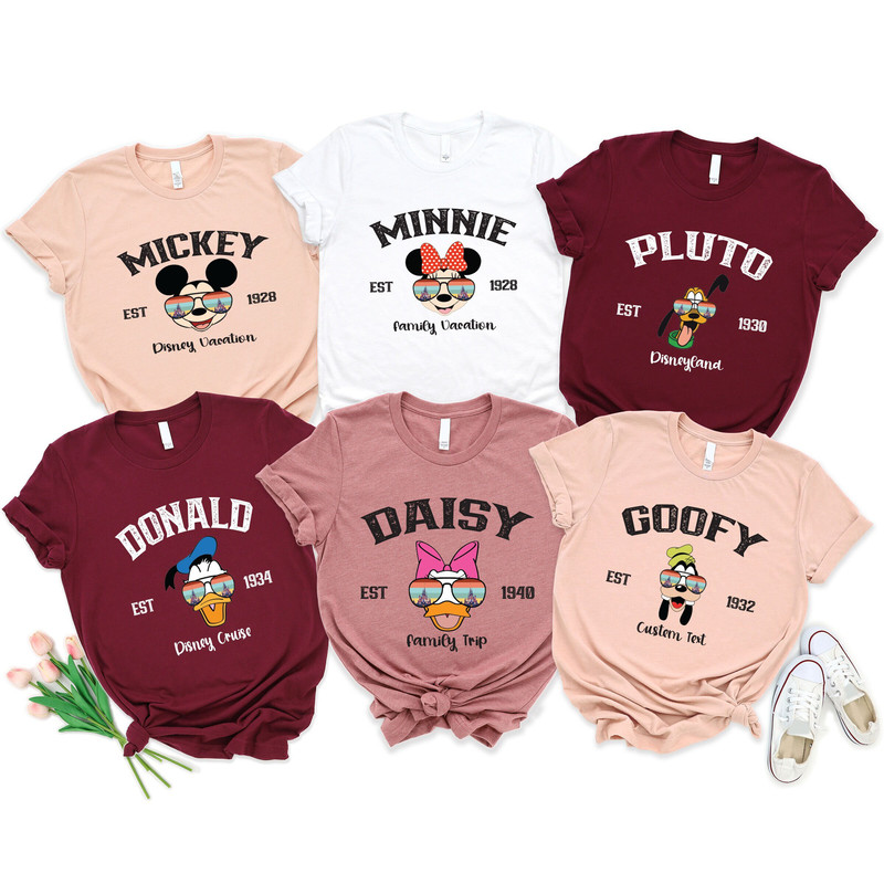 Best Day Ever Disney Characters Shirt, Disney Best Day Ever T-Shirt, Minnie Mickey Donald Daisy Goffy Pluto Yoda Stitch Shirt.jpg