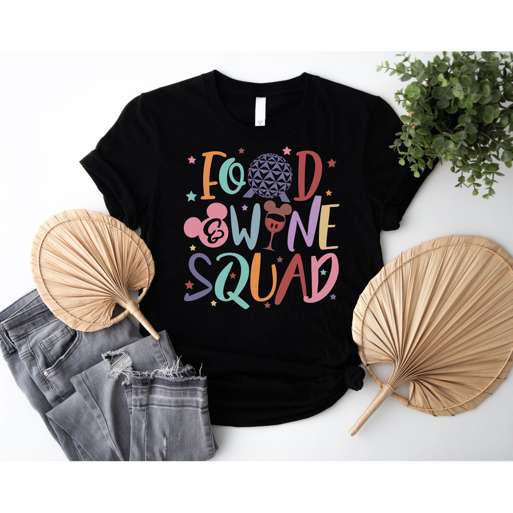 Epcot Food Wine Squad Shirt, Disney Drinking Squad Shirt, Epcot World Traveler, Disney Drinks Tee, Disney Drinking Shirt, Food and Wine Fest.jpg
