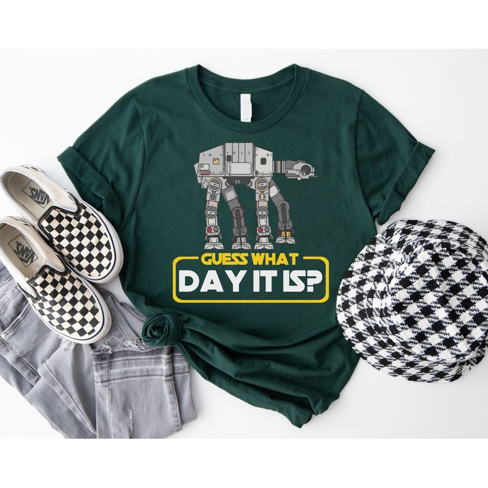 Guess What Day It Is Shirt, Funny Star Wars Shirt, Funny At-At Shirt, May the 4th Shirt, Funny Dad Shirt, Star Wars Meme Shirt.jpg