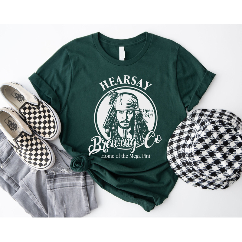Hearsay Brewing Co Shirt, Johnny Depp Hearsay Shirt, Home Of The Mega Pint Shirt, Justice For Johnny Depp Shirt, Johnny Depp Shirt.jpg