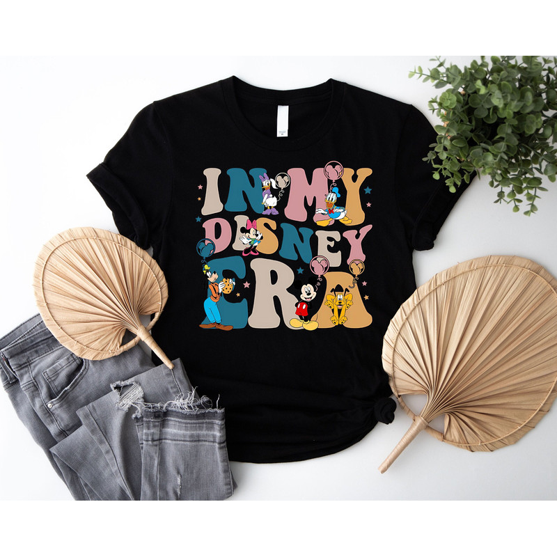 In My Disney Era Sweatshirt, Retro Walt Disney World Shirt, Girls Trip Disney Shirt, Disney Family Shirts, Disneyland Vacation Matching Tees.jpg