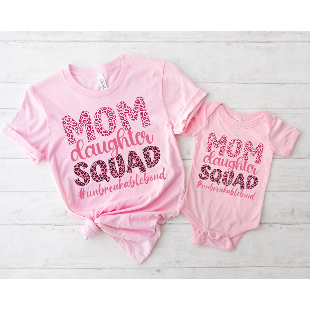 Mommy and Me Shirts, Mother Daughter Matching Shirt, Mom Birthday Shirt Gift, Mothers Day Gift, Unbreakable Bond Shirt, Mom Daughter Shirt.jpg