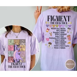 figment epcot shirt, epcot world tour shirt, disney figment