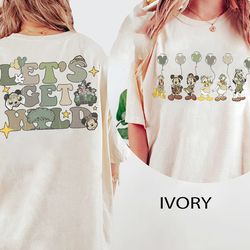 mickey safari shirt, animal kingdom shirt, lets get wild sh