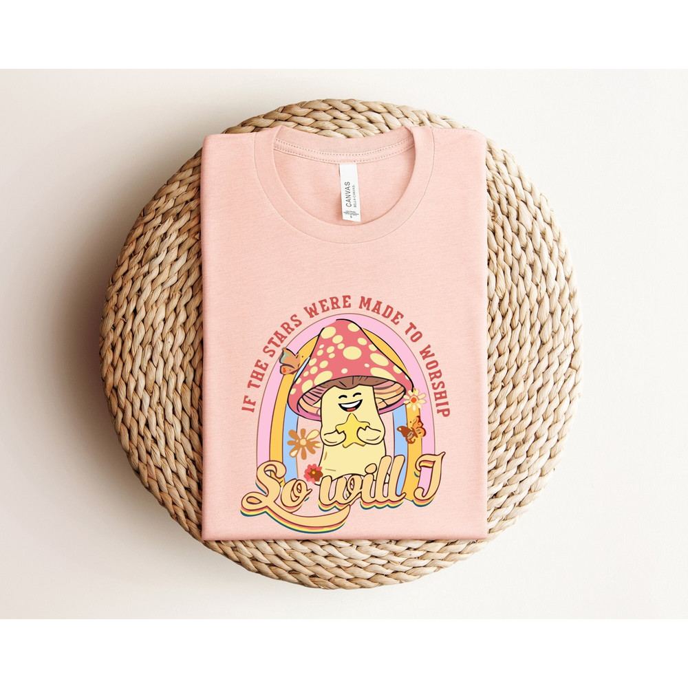 If Stars Were Made to Worship So Will I Shirt for Women, Christian Shirt for Women, Retro Christian Tshirt, Jesus Tee for Christian Apparel.jpg