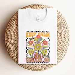 keep calm dream on shirt, inspirational shirt gift, women fl