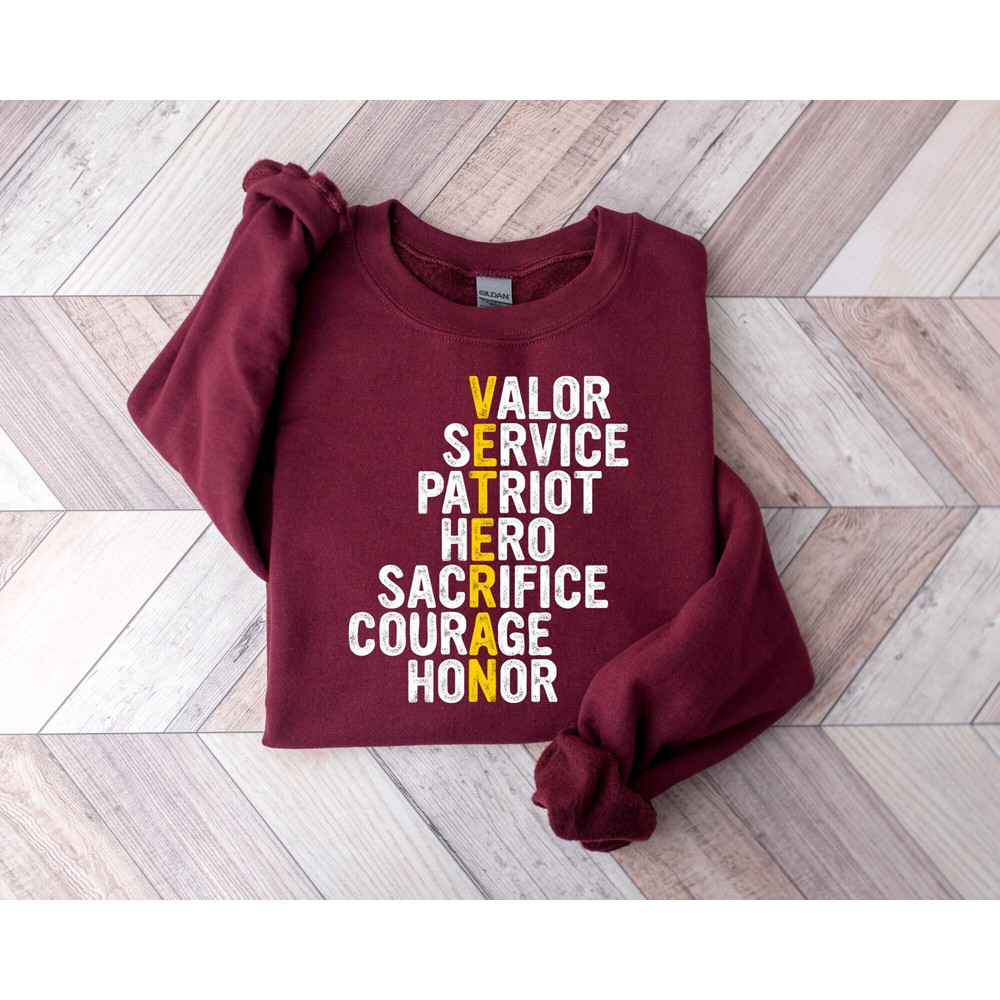 Veteran Sweatshirt, God Bless America Sweatshirt, Women's 4th of July Sweatshirt, Women's 4th of July Hoodie, Memorial Day Sweatshirt Gift.jpg