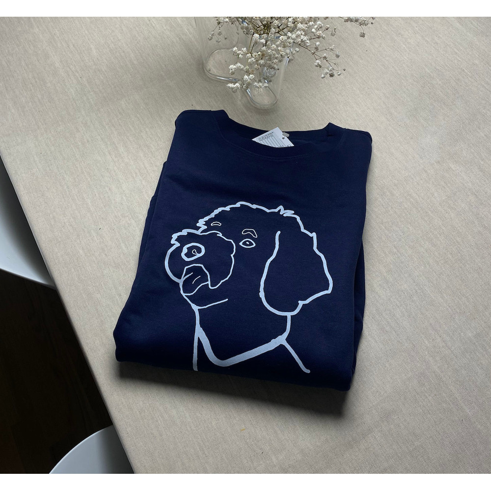 Custom Pet Shirt, Custom Dog Shirt, Personalized Dog Bootleg Shirt, Custom Pet Portrait Shirt, Dog Photo Shirt, Custom Dog's Version.jpg