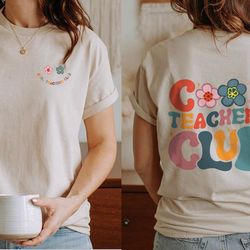 Cool Teachers Club Sweatshirt, Teacher Sweatshirt, Christmas