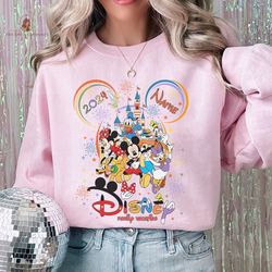 Custom Disneyland 2024 Family Vacation Shirt, Mickey and Fri