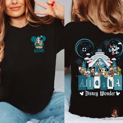 Custom Mickey and Friends Alaska Cruise Shirt, Disneyland Cr