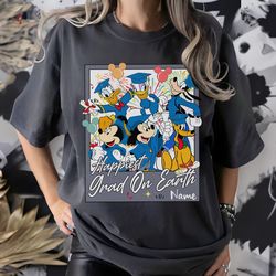 Custom Name Mickey and Minnie Pirate Shirt, Personalized Dis