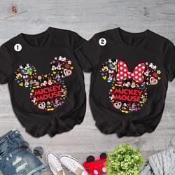mickey & minnie ears shirt, disneyland couple sweatshirt, mi