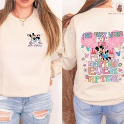 mickey minnie couple happily ever after shirt, disneyland ca