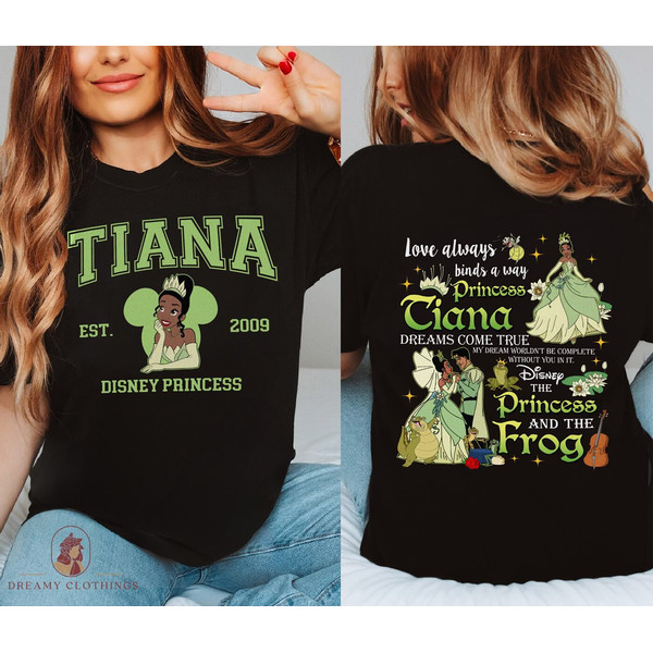 Princess And The Frog Tiana Shirt, Disneyland Princess Shirt, Tiana Princess Shirt, Disneytrip 2024 Shirt, Tiana Princess Shirt.jpg