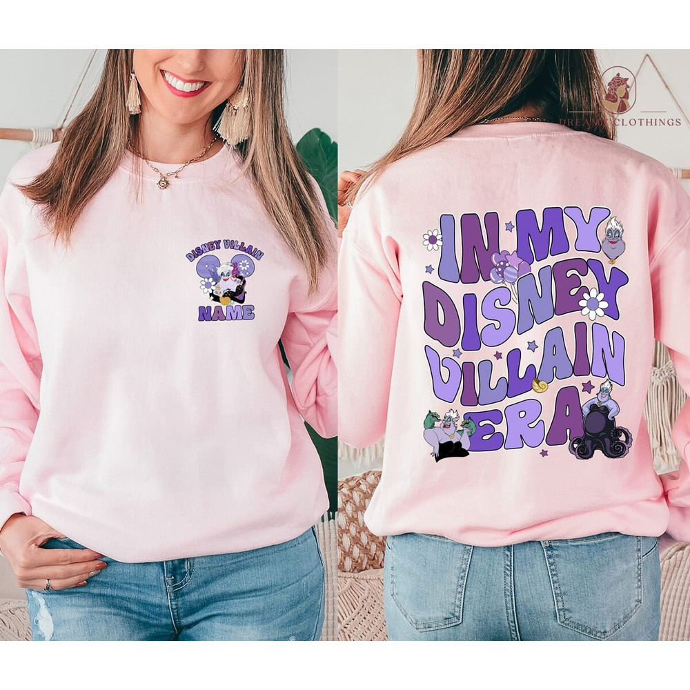 Ursula Villain Shirt, Evil Character Shirt, Custom Name Shirt, Disneyland Villains Shirt, In My Disneyland Villain Era Shirt, Ursula Evil.jpg