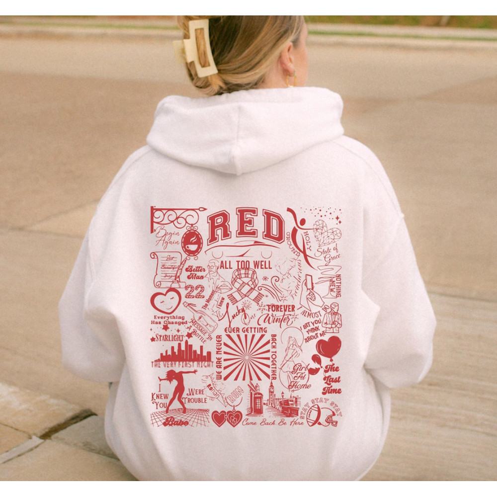 Red Album Hoodie, Red Merch, All Too Well Sweatshirt, Red Tracklist Shirt, Eras Movie Shirt, Swifty Hoodie, Swiftie Gift, 22 Sweatshirt.png