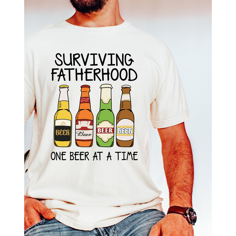 Surviving fatherhood one beer at a time png, fatherhood png,father png,dad png,father's day Design,dad bod Dad png,father's day png,beer png.jpg