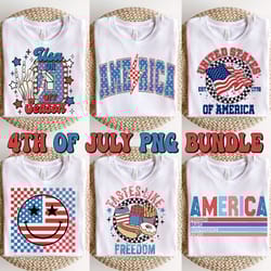 retro 4th of july shirt bundle, 4th of july shirt, fourth of july shirt, usa shirt, america shirt, independence day