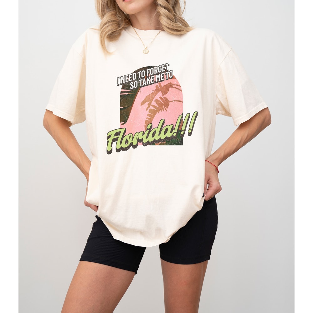 Florida!!! Lyrics The Tortured Poets Department Lyrics TTPD Era I Need To Forget So Take Me To Florida Shirt for Swifties.jpg