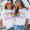 Lesbian Couple Shirts, LGBT Matching T-Shirt, Pride Month Gift Tees For Couples, Lesbian Pride Tshirt, LGBT Couple Gift, She’s Mine I’m Hers.jpg