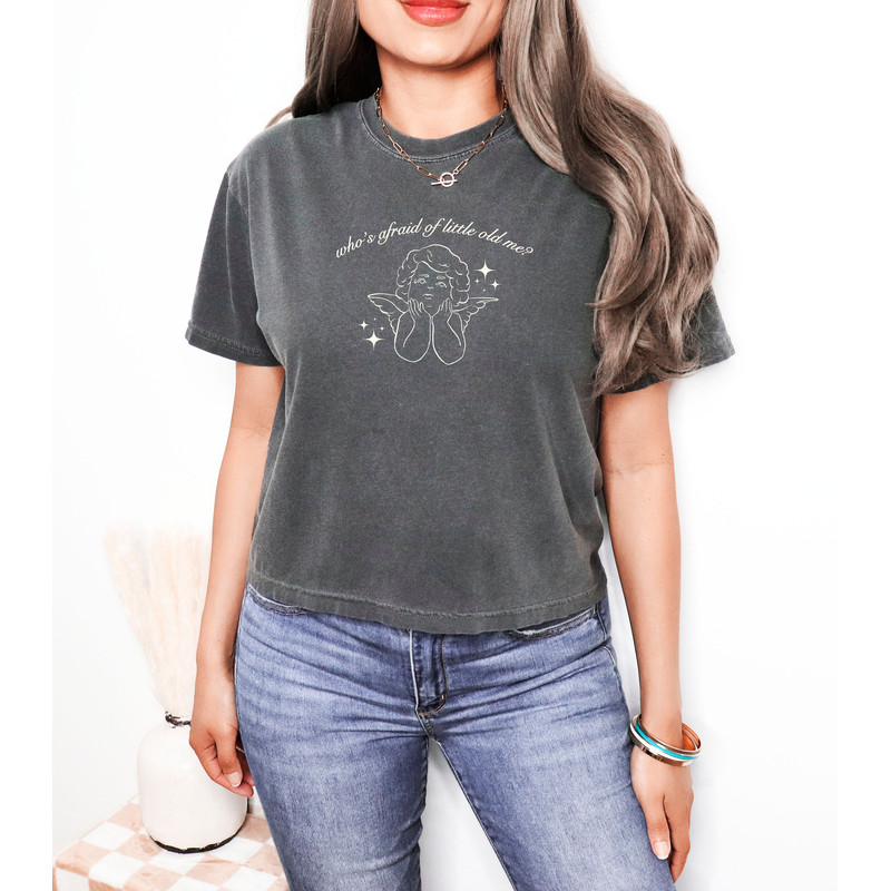 Who's Afraid Of Little Old Me TTPD Era The Tortured Poets Department Lyrics Comfort Colors Boxy Tee for Swifties.jpg
