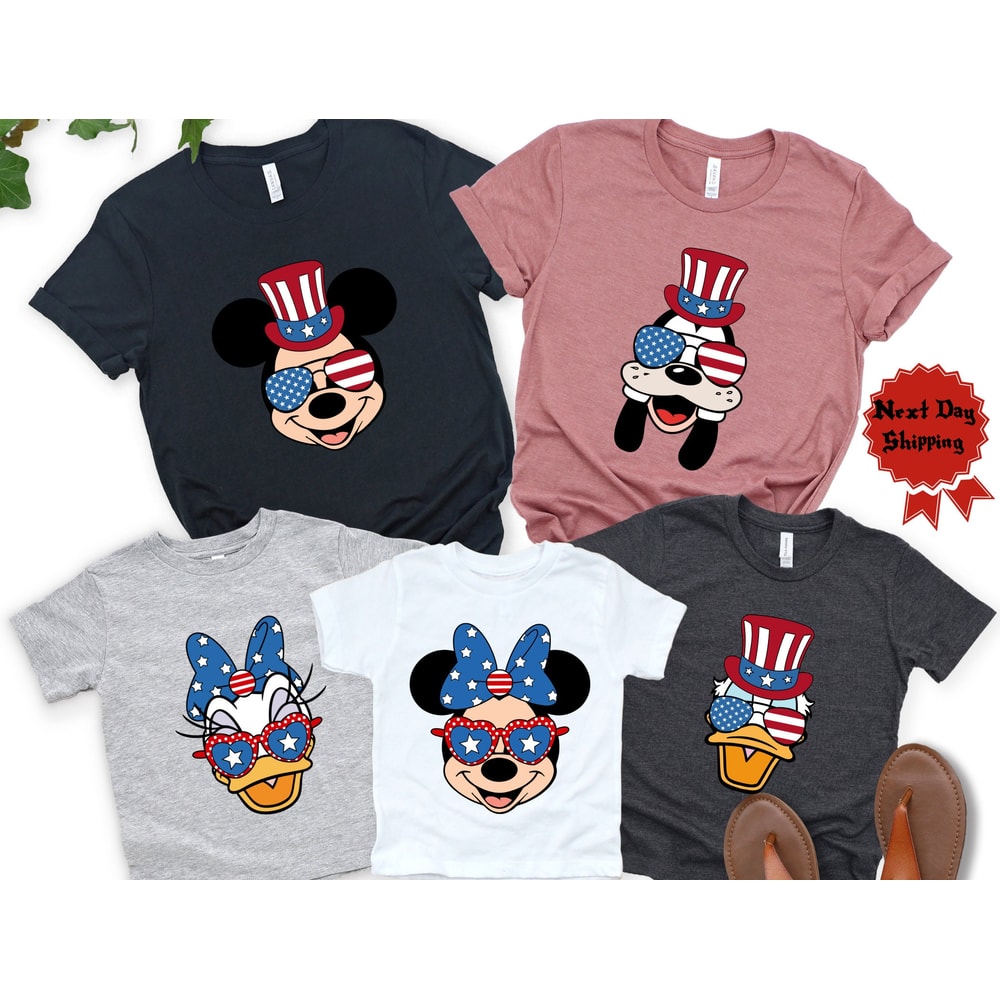4th Of July Disney Shirt Mickey 4th Of July Shirt 4th Of July Family Shirt Mickey Mouse and friends 4th July Shirt Disney USA Shirt.jpg