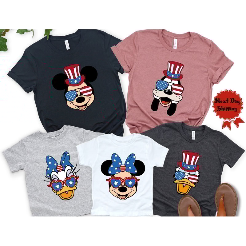 4th Of July Disney Shirt Mickey 4th Of July Shirt 4th Of July Family Shirt Mickey Mouse and friends 4th July Shirt Disney USA Shirt.jpg