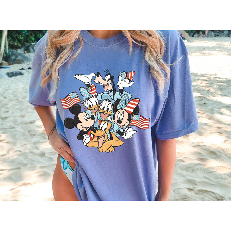 Comfort Colors Disney Mickey And Friends 4th of july Shirt,4th of july  Magic Kingdom Shirt, Disney 4th of July Shirts, Mouse Shirt.jpg