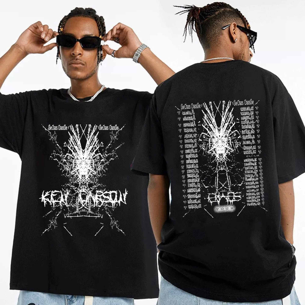 Ken Carson - Chaos World Tour 2024 Shirt, Ken Carson Rap Tee, Ken Carson Chaos Tour 2024 Shirt, Rapper Ken Carson Fan Gift.jpg
