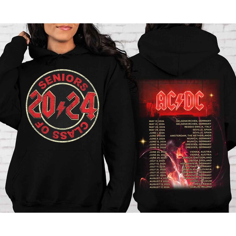 2024 ACDC Pwr Up World Tour front and back Shirt, Rock Band ACDC Graphic Shirt, ACDC Band Fan Gift, Acdc Merch, Acdc Band 90s Vinatge Shirt.jpg