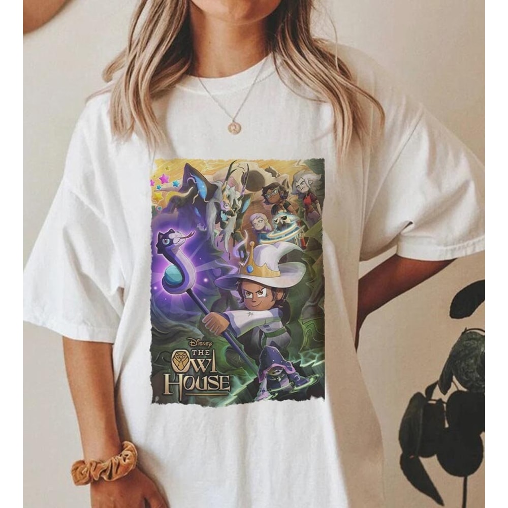 Disney The Owl House ss3 Shirt, Luz Azura The Owl House Tshirt, Hexside School Of Magic And Demonics Shirt.jpg