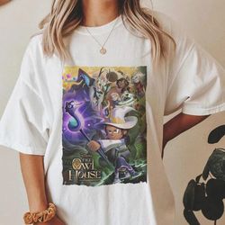 disney the owl house ss3 shirt, luz azura the owl house tshirt, hexside school of magic and demonics shirt