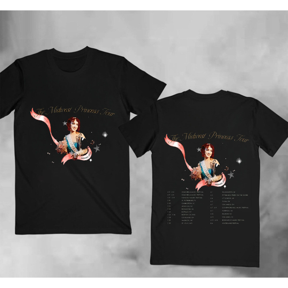 Chappell-Roan The Midwest Princess Tour 2024 T-Shirt, Gift Fans.jpg